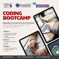 CODING BOOTCAMP 2023 Short Term Course Poster
